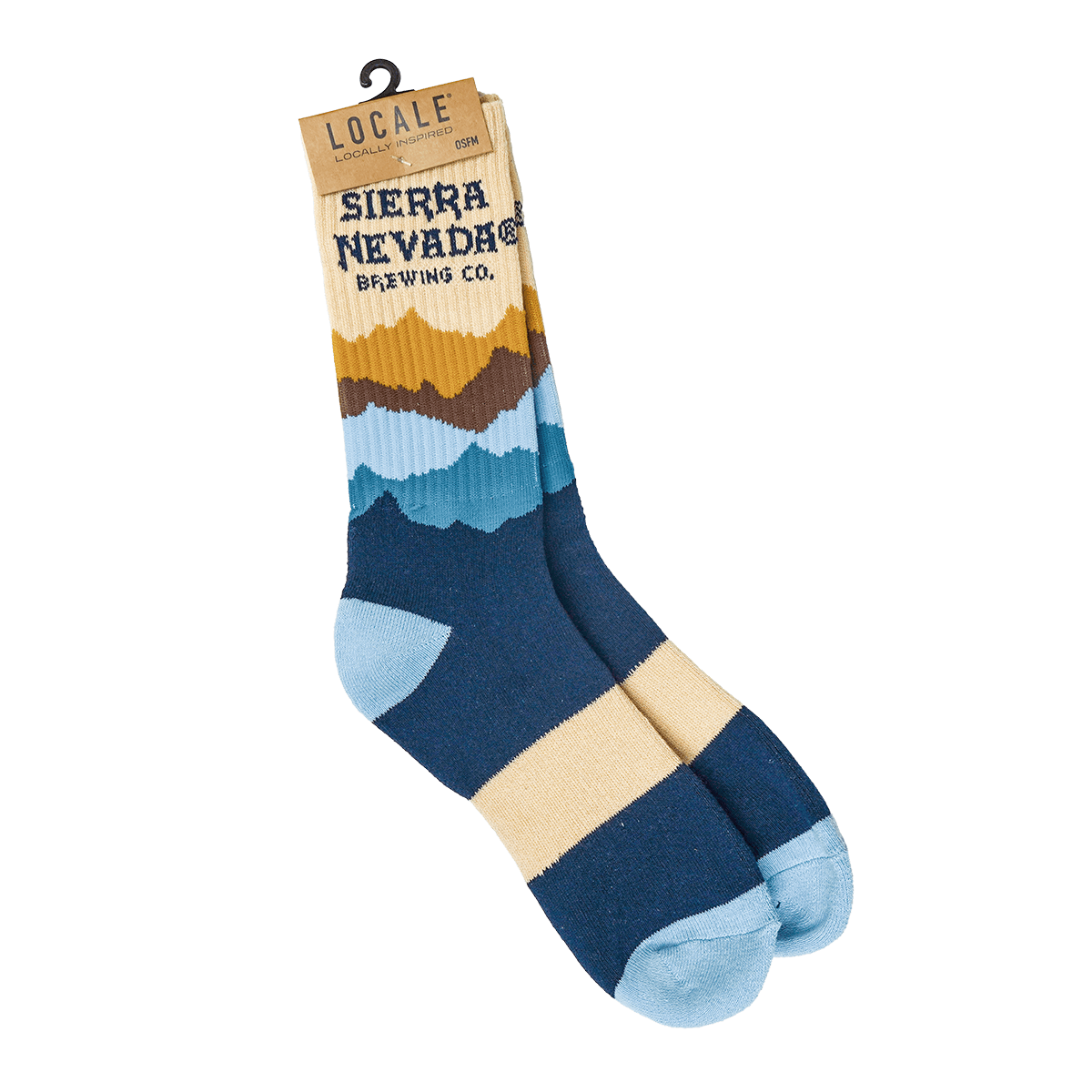 Sierra Nevada Mountain Range Socks