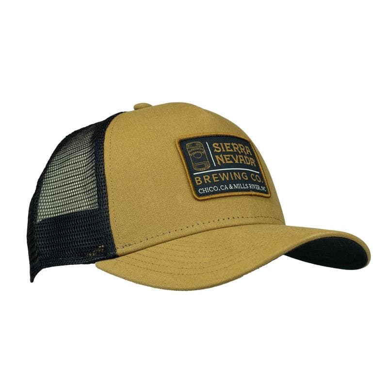 Sierra Nevada Brewing Co. Brewery Info Trucker Hat in Khaki