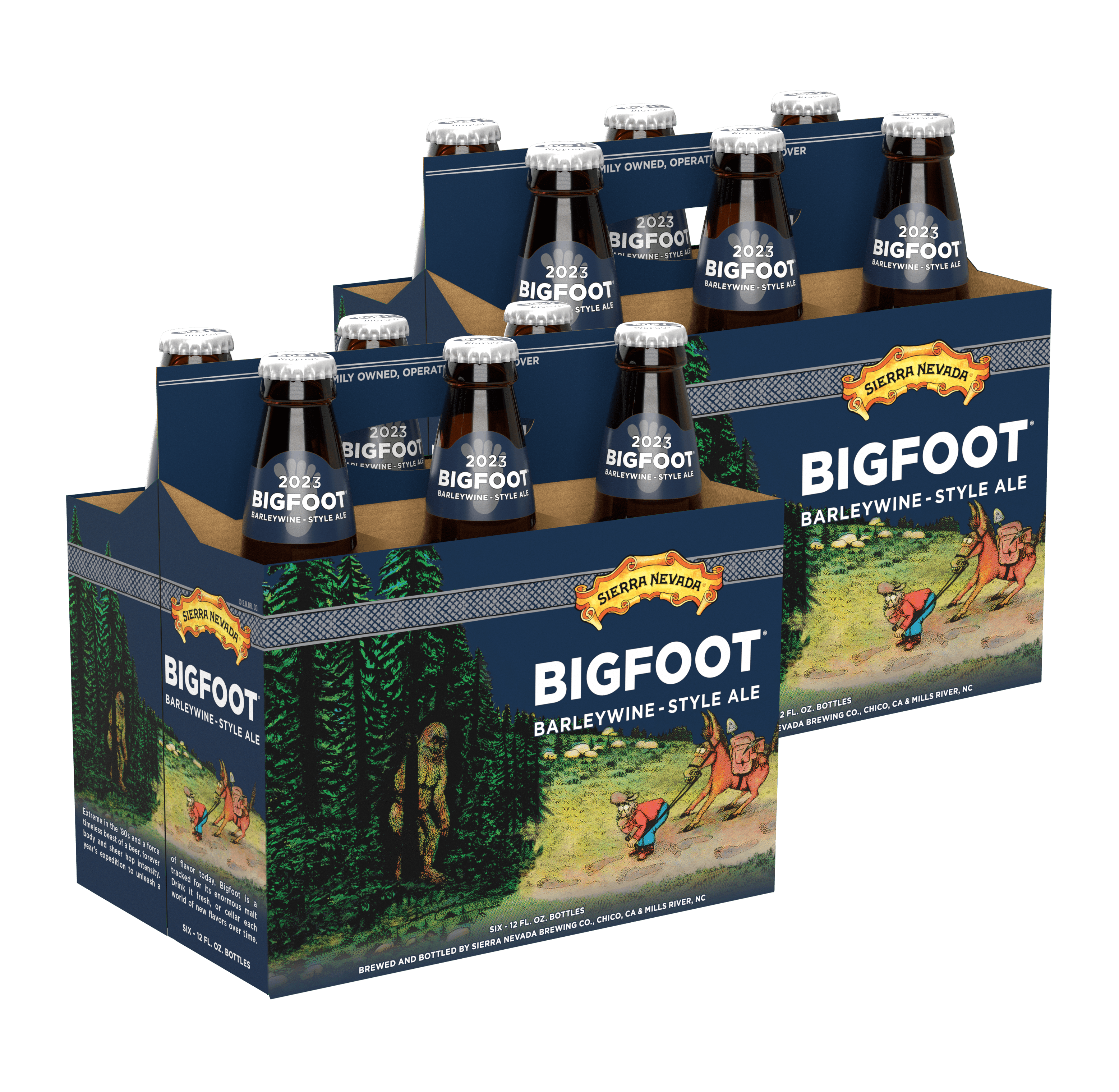 Bigfoot Barleywine 12-Pack Vertical 12 ounce bottles