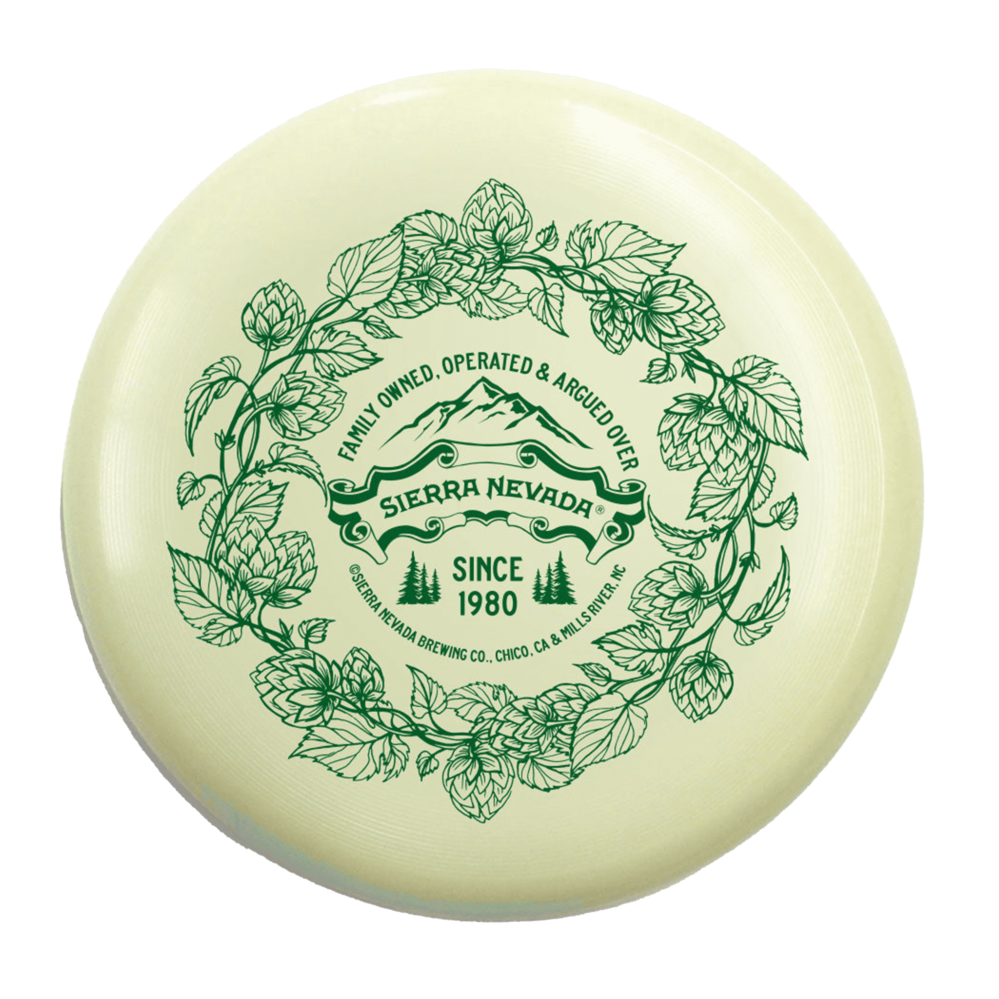 Sierra Nevada Pulsar Glow-In-The-Dark Frisbee