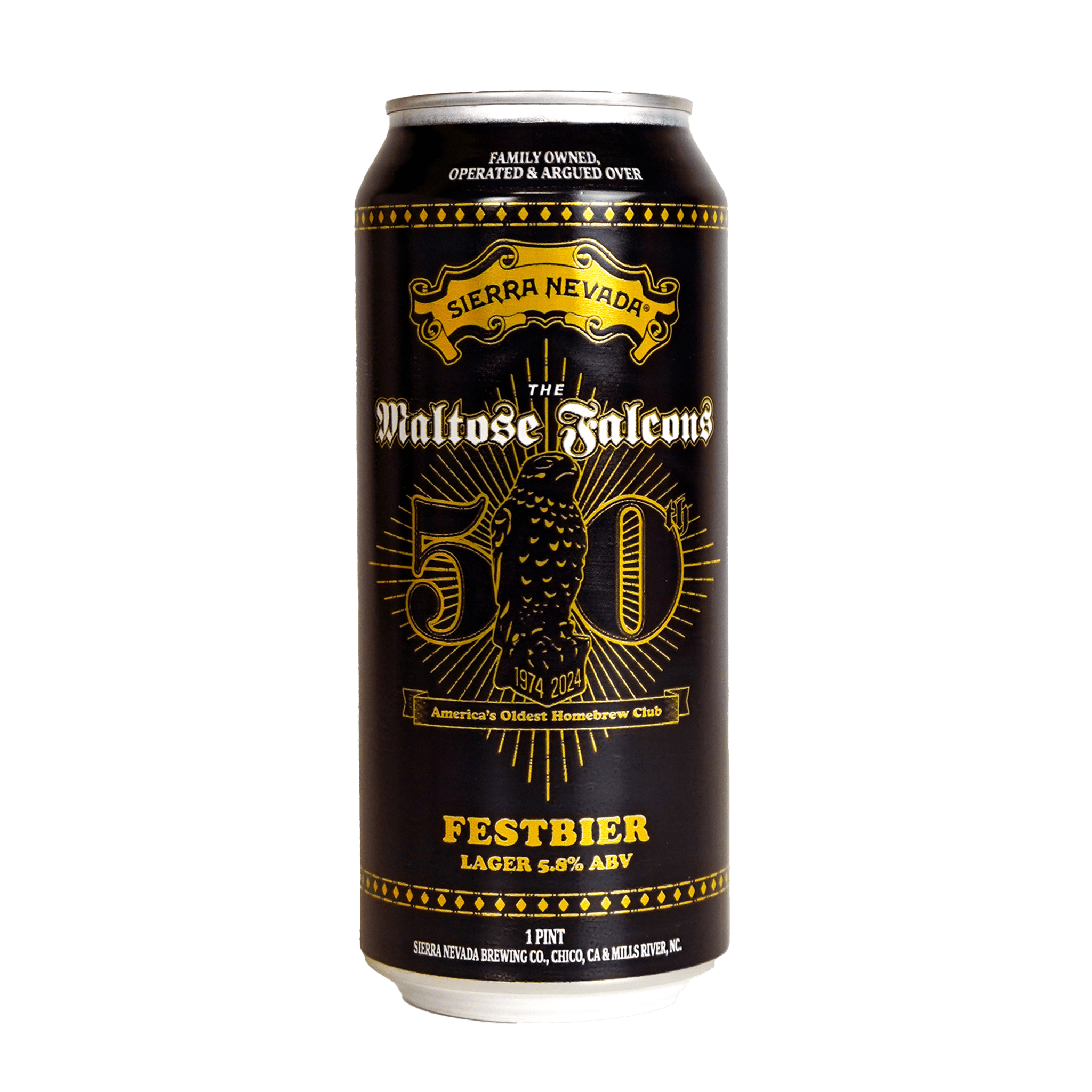 Sierra Nevada Maltose Falcons Festbier 16oz. Can