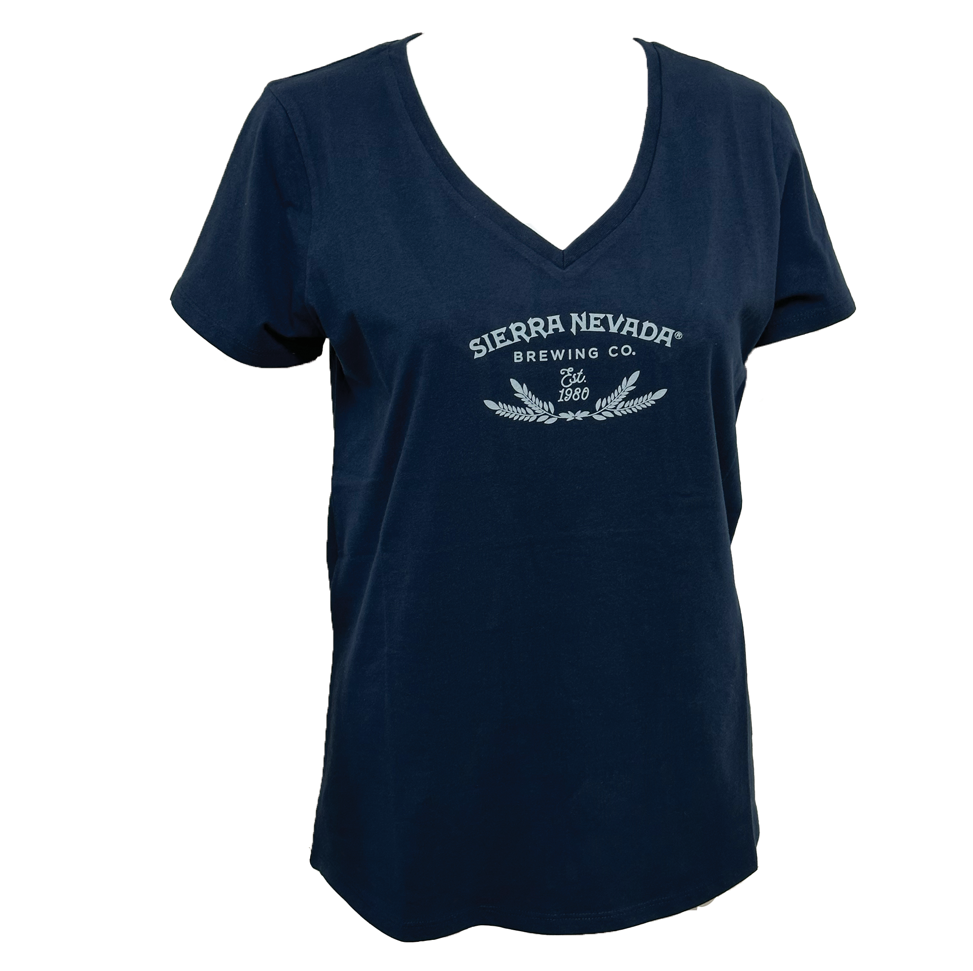 Sierra Nevada Women's ROVE Barley Wordmark V-Neck Tee - front view