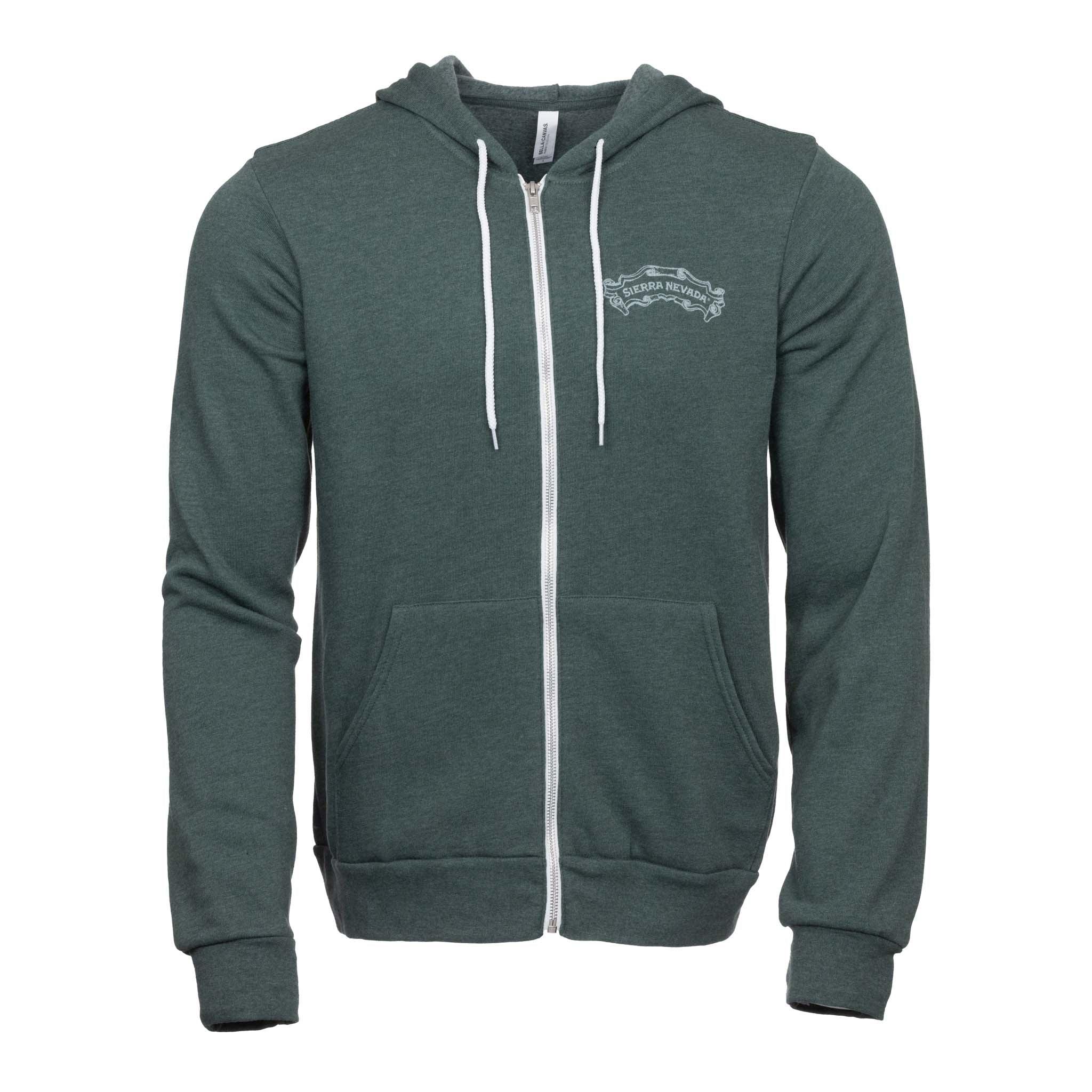 Sierra Nevada Chalk Zip Hoodie - Front view