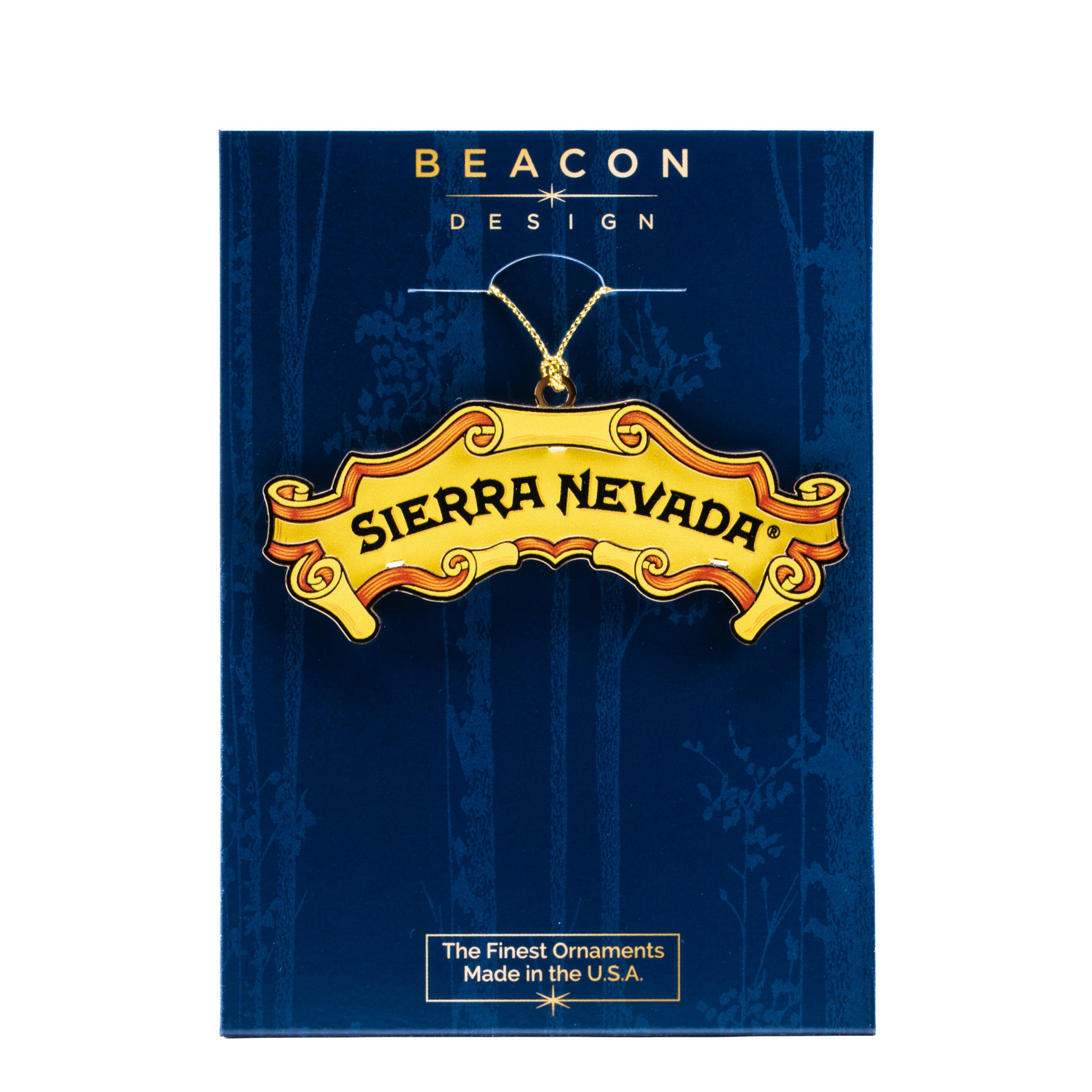 Sierra Nevada Banner Ornament