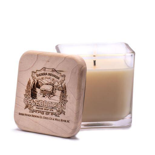 Sierra Nevada Celebration IPA Candle with Coaster