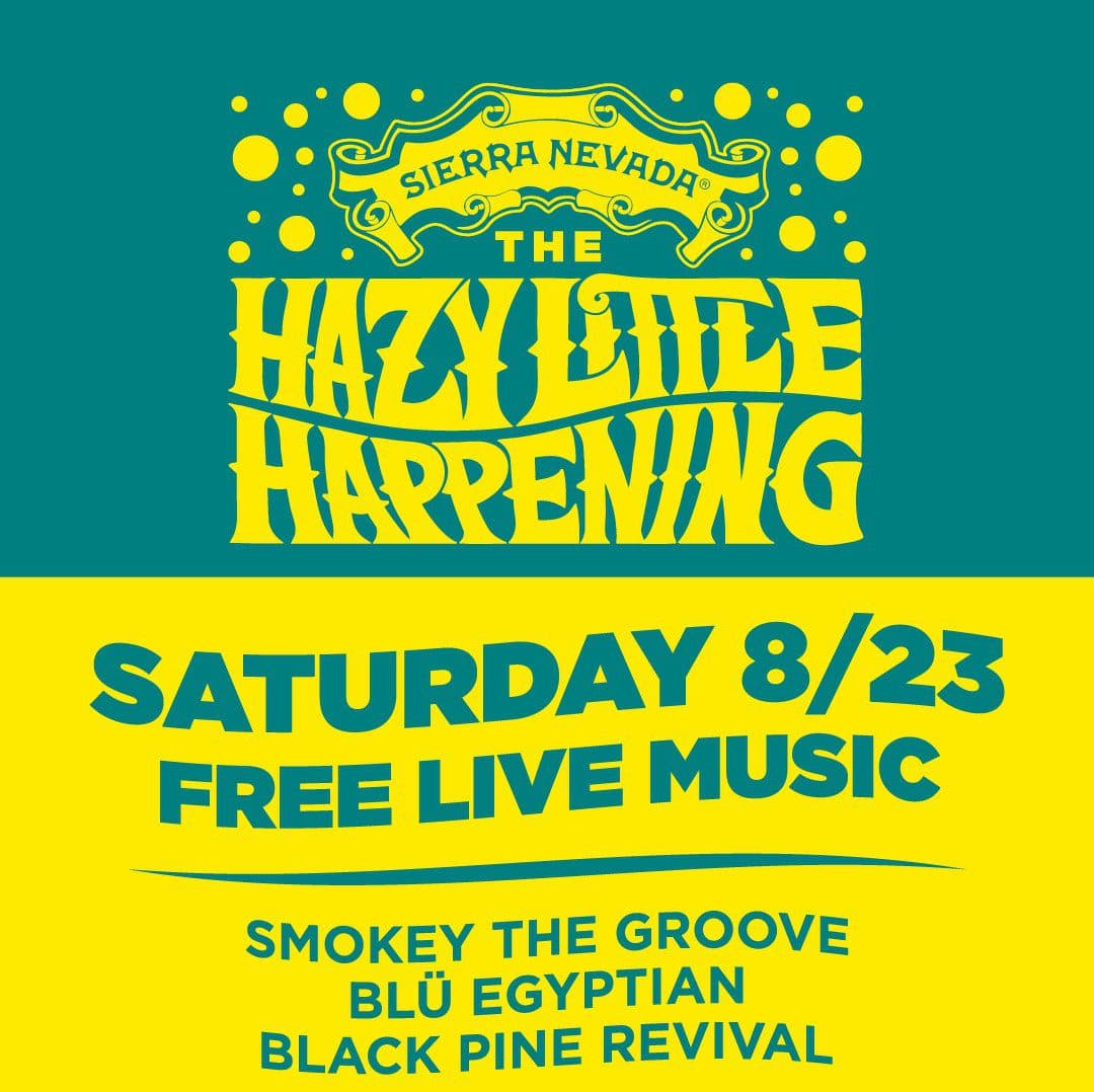 Hazy Little Happening informational poster