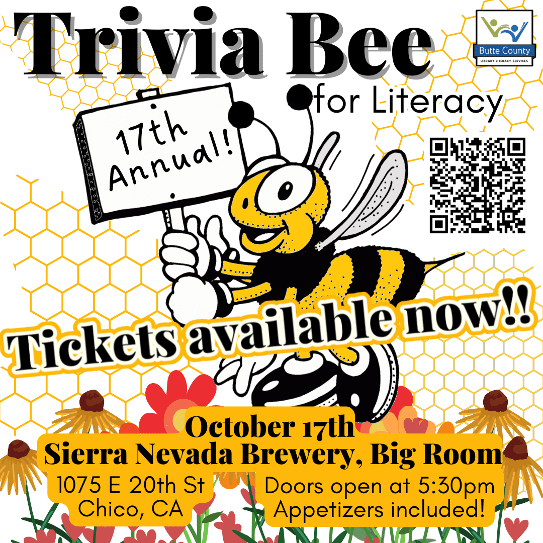 Literacy Bee informational poster